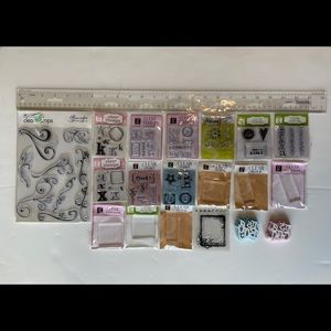 Clear Stamps and Stamp Blocks